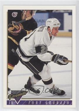 1993-94 Topps Premier - [Base] #144 - Tony Granato