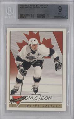 1993-94 Topps Premier - [Base] #380 - Wayne Gretzky [BGS 9 MINT]