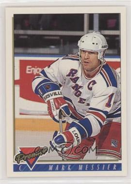 1993-94 Topps Premier - [Base] #430 - Mark Messier