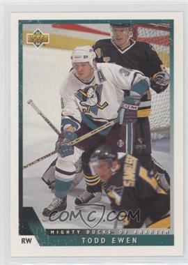 1993-94 Upper Deck - [Base] #449 - Todd Ewen