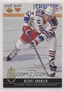 1993-94 Upper Deck - NHL's Best #HB6 - Alex Kovalev [EX to NM]