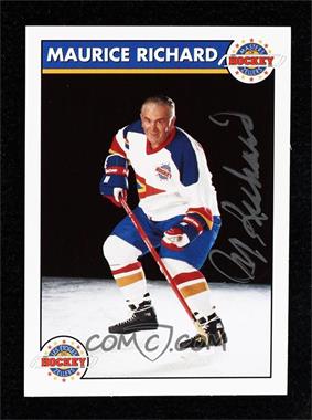 1993-94 Zellers Masters of Hockey - [Base] - Signature Series #_MARI - Maurice Richard