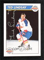 Ted Lindsay [JSA Certified COA Sticker]