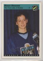 Manon Rheaume [Noted]