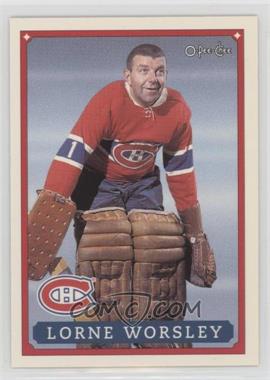 1993 O-Pee-Chee Montreal Canadiens Hockey Fest - [Base] #64 - Lorne Worsley