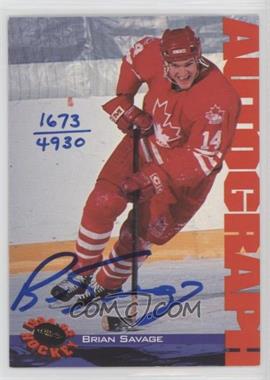 1994-95 Classic - Autographs #_BRSA - Brian Savage /4930 [EX to NM]