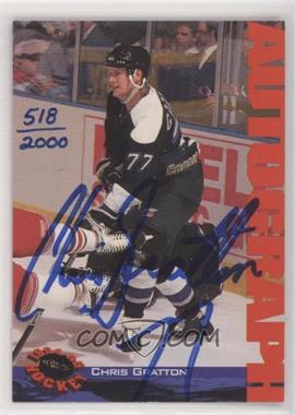 1994-95 Classic - Autographs #_CHGR - Chris Gratton /2000