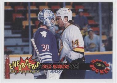 1994-95 Classic - Enforcers of Hockey #E4 - John Badduke