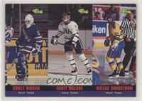 Corey Hirsch, Scott Malone, Niklas Sundstrom