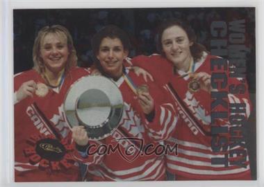 1994-95 Classic - Women of Hockey #W21 - Checklist