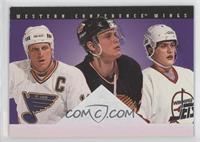 Teemu Selanne, Pavel Bure, Brett Hull