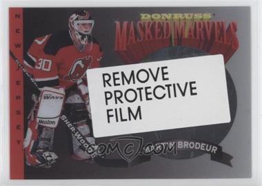 1994-95 Donruss - Masked Marvels #2 - Martin Brodeur