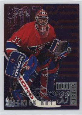 1994-95 Flair - Hot Numbers #8 - Patrick Roy