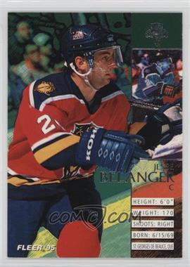 1994-95 Fleer - [Base] #77 - Jesse Belanger