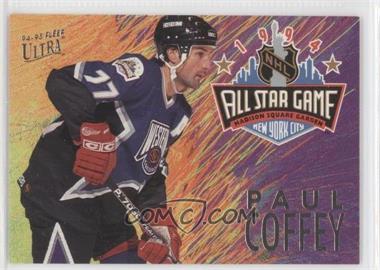 1994-95 Fleer Ultra - All-Star Game #9 - Paul Coffey