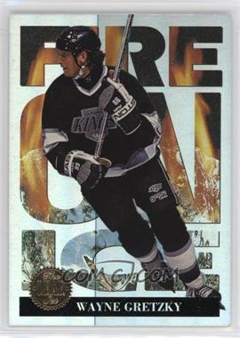 1994-95 Leaf - Fire on Ice #4 - Wayne Gretzky [EX to NM]