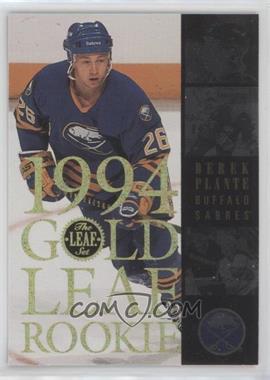 1994-95 Leaf - Gold Leaf Rookie #11 - Derek Plante