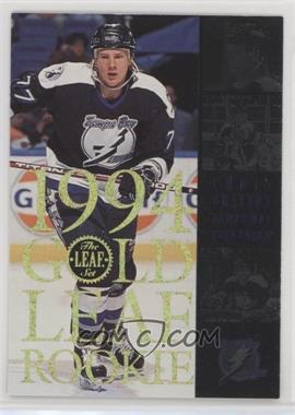 1994-95 Leaf - Gold Leaf Rookie #4 - Chris Gratton