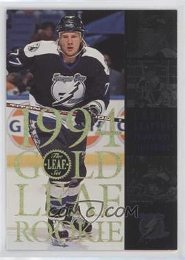 1994-95 Leaf - Gold Leaf Rookie #4 - Chris Gratton