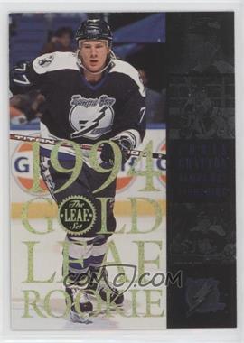 1994-95 Leaf - Gold Leaf Rookie #4 - Chris Gratton