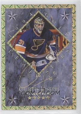 1994-95 Leaf - Gold Leaf Stars #7 - Curtis Joseph, Ed Belfour /10000