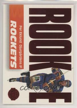 1994-95 Leaf Elit Set Sweden - Rookie Rockets #5 - Per Eklund