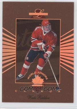 1994-95 Leaf Limited - World Juniors Canada #7 - Wade Redden /5000