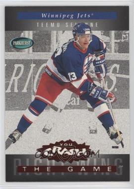 1994-95 Parkhurst - You Crash the Game - Red #C26 - Teemu Selanne