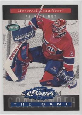 1994-95 Parkhurst - You Crash the Game - U.S. Retail Blue #R12 - Patrick Roy