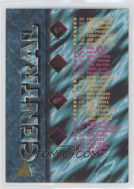 1994-95 Pinnacle - [Base] - Rink Collection #518 - Central Checklist