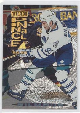 1994-95 Pinnacle - Team Pinnacle - Dufex Front #TP10 - Doug Gilmour, Mario Lemieux