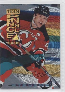 1994-95 Pinnacle - Team Pinnacle - Dufex Front #TP5 - Scott Stevens, Paul Coffey