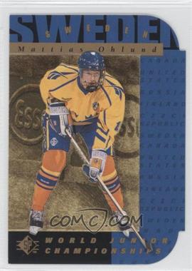 1994-95 SP - [Base] - Die-Cut #172 - Mattias Ohlund