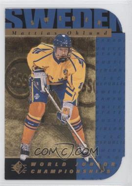 1994-95 SP - [Base] - Die-Cut #172 - Mattias Ohlund