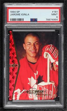 1994-95 SP - [Base] #181 - Jarome Iginla [PSA 9 MINT]