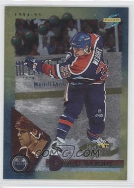 1994-95 Score - [Base] - Gold Line #58 - Doug Weight