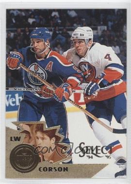 1994-95 Select - [Base] #47 - Shayne Corson