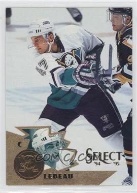 1994-95 Select - [Base] #65 - Stephan Lebeau