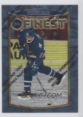 1994-95 Topps Finest - [Base] #1 - Peter Forsberg