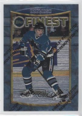 1994-95 Topps Finest - [Base] #57 - Sandis Ozolinsh