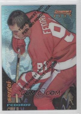 1994-95 Topps Finest - Bowman's Best Veterans - Refractors #7 - Sergei Fedorov