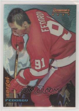 1994-95 Topps Finest - Bowman's Best Veterans - Refractors #7 - Sergei Fedorov