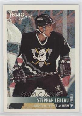 1994-95 Topps Premier - [Base] - Special Effects #63 - Stephan Lebeau