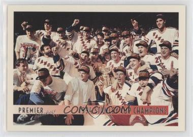 1994-95 Topps Premier - [Base] #120 - New York Rangers Team