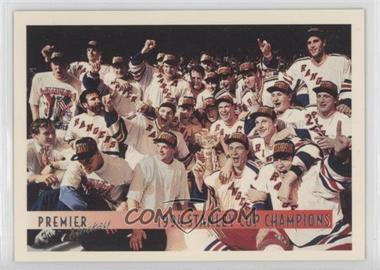 1994-95 Topps Premier - [Base] #120 - New York Rangers Team