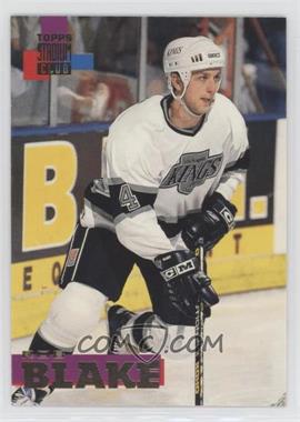 1994-95 Topps Stadium Club - [Base] #135 - Rob Blake