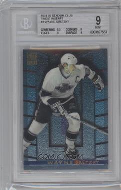 1994-95 Topps Stadium Club - Finest #4 - Wayne Gretzky [BGS 9 MINT]