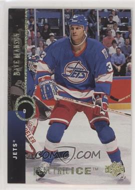 1994-95 Upper Deck - [Base] - Electric Ice #63 - Dave Manson