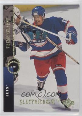 1994-95 Upper Deck - [Base] - Electric Ice #90 - Teemu Selanne