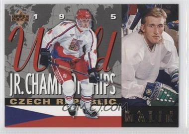 1994-95 Upper Deck - [Base] #506 - World Juniors Championships - Marek Malik